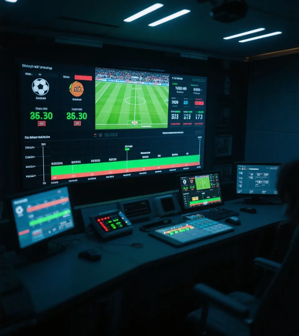 即時賽況與世界盃市場分類示意圖