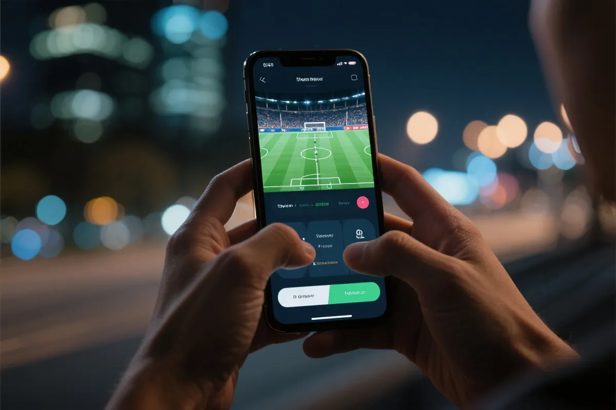 使用手機追蹤世界盃賽事